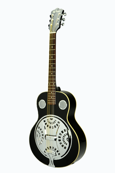 De Rosa DBI-8-VSB-BK Resonator Acoustic Guitar – ccttek