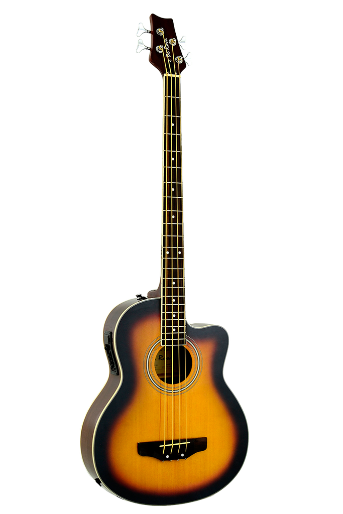 De Rosa GAB47-TS 4 String Cutaway Acoustic-Electric Bass Guitar - ccttek