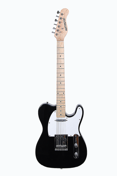 Huntington GE149-BK Solid Body T-Style Electric Guitar – ccttek