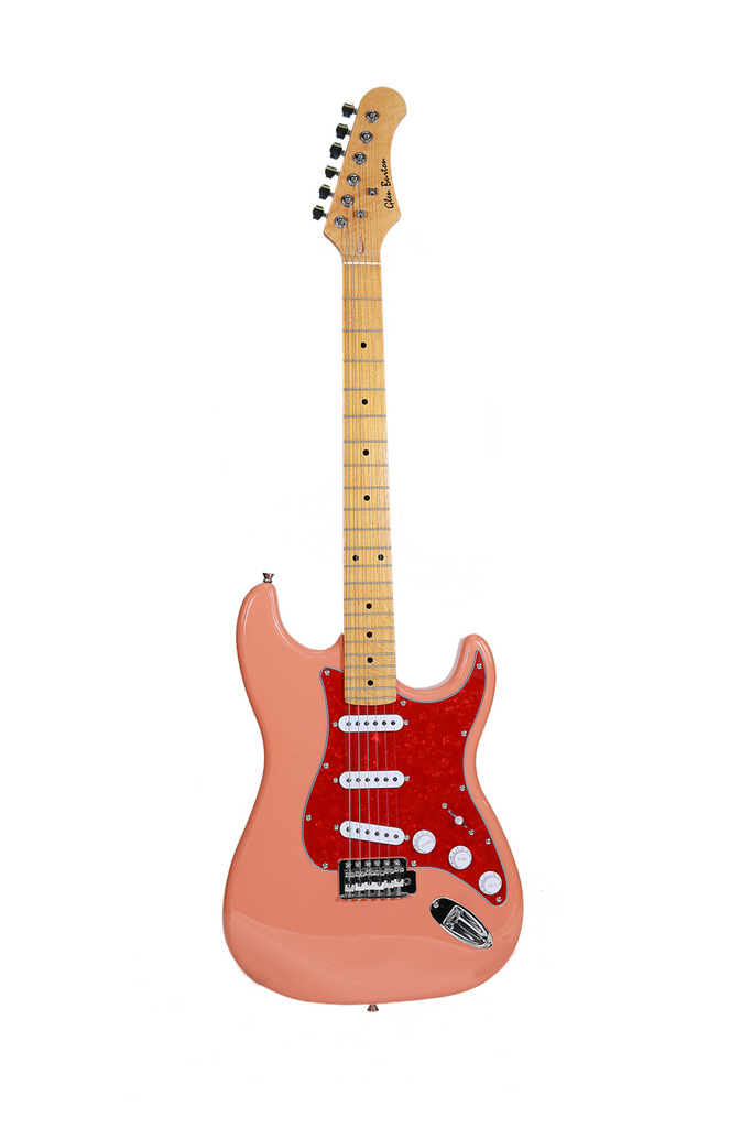 Glen Burton X Series GE39-ST102-RD Vintage MS102 Electric Guitar - ccttek