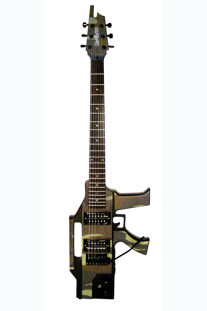 Glen Burton GE47-CAM AK47 Machine Gun Electric Guitar - ccttek