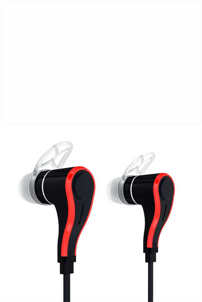 Wireless BC-BT-S227-SL Stereo Sports Bluetooth  Stereo Earbuds For Talk And Music Silver - ccttek