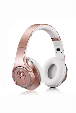 Twist-out BC-IP-201-GD Wireless â€‹Bluetooth Stereo Speaker & Headphones Gold - ccttek