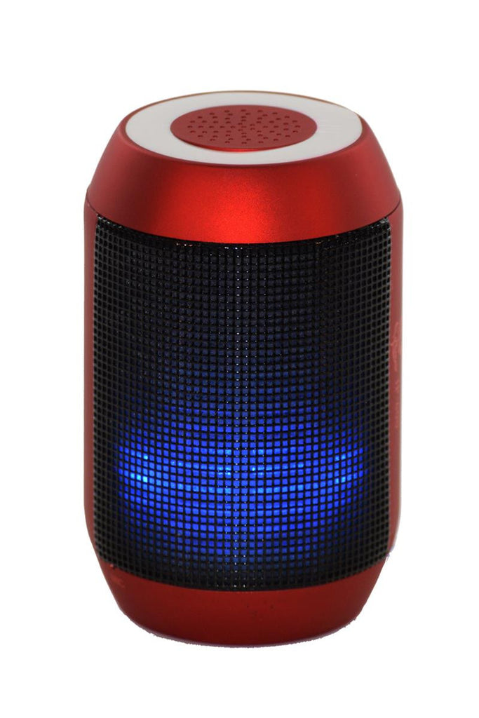 Bluetooth Wireless Portable Speaker BC-IP600-RD LED/FM/USB/TF card/Aux in MP3 player - ccttek