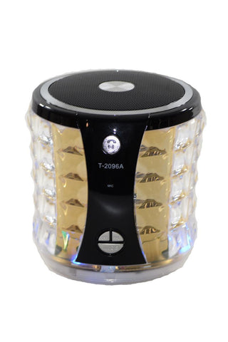 Portable Mini Media Player Speaker BC-T2096A-BK w/FM Micro Card U-disk Line-in - ccttek