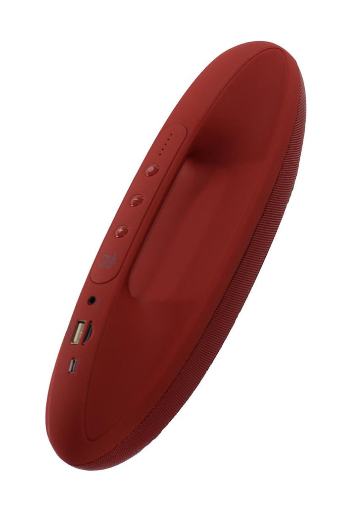 Bluetooth BC-WM1100-RD Bass Portable Mini Speaker support Hands-free calls w/FM/USB/TF/Aux in/Handle - ccttek