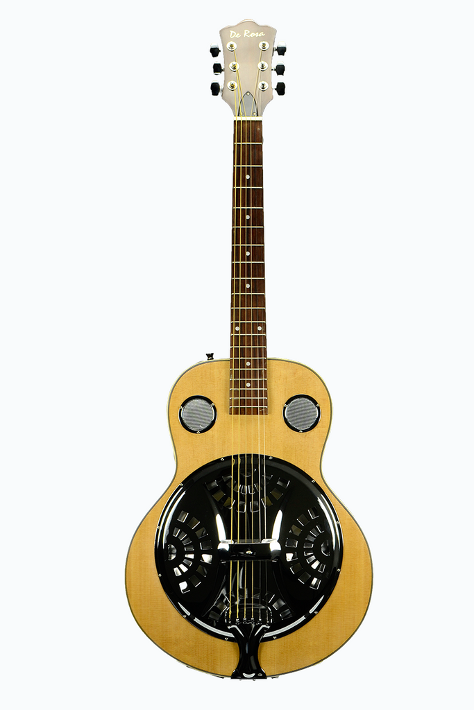 De Rosa DBI-8-VSB-NT Resonator Acoustic Guitar - ccttek