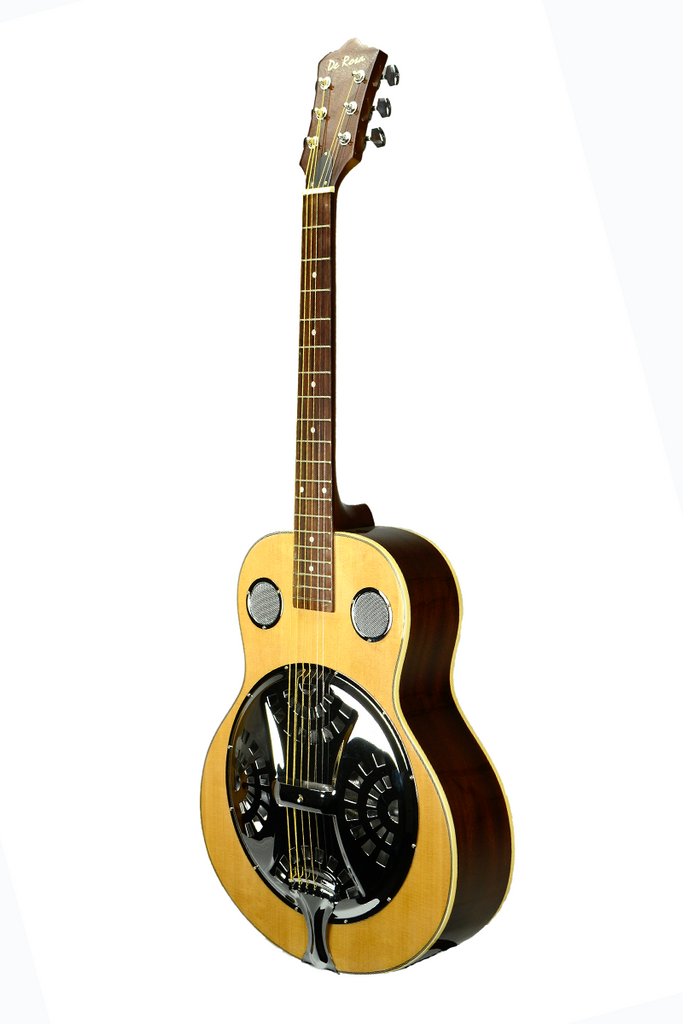 De Rosa DBI-8-VSB-NT Resonator Acoustic Guitar - ccttek