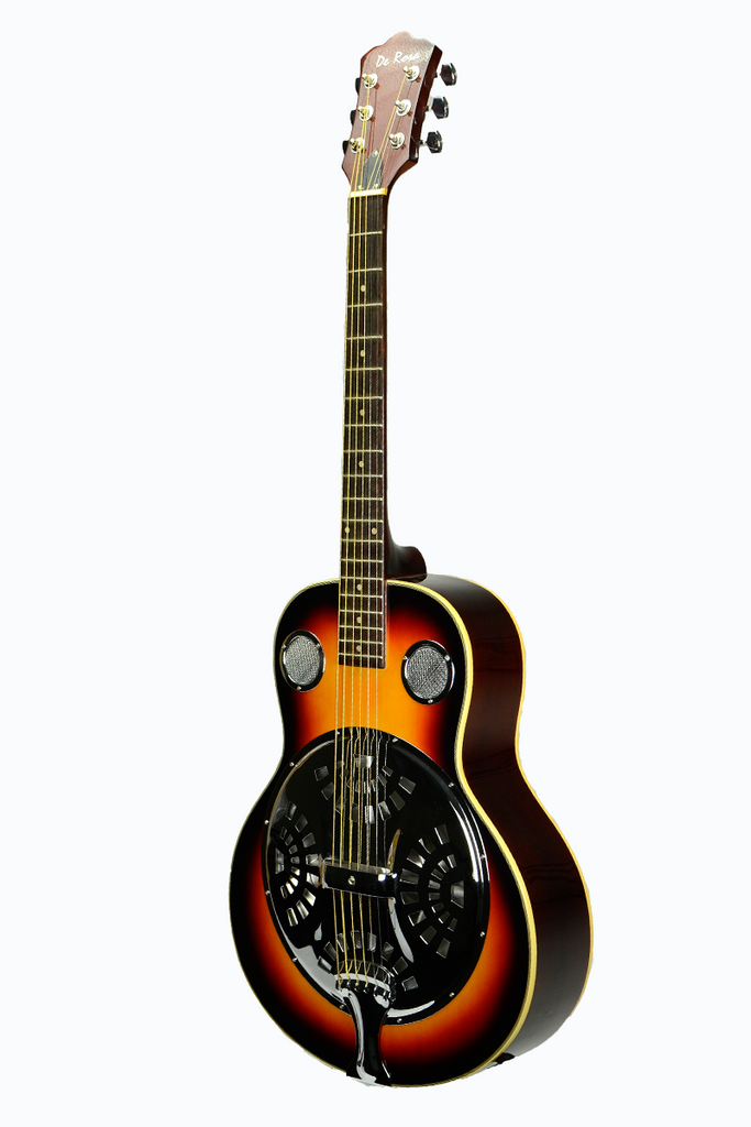 De Rosa DBI-8-VSB-TS Resonator Acoustic Guitar - ccttek