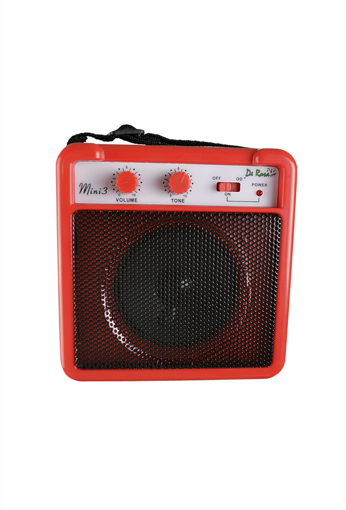 De Rosa Kids 3 Watt Amp w/ Strap DKAMP3-RD - ccttek