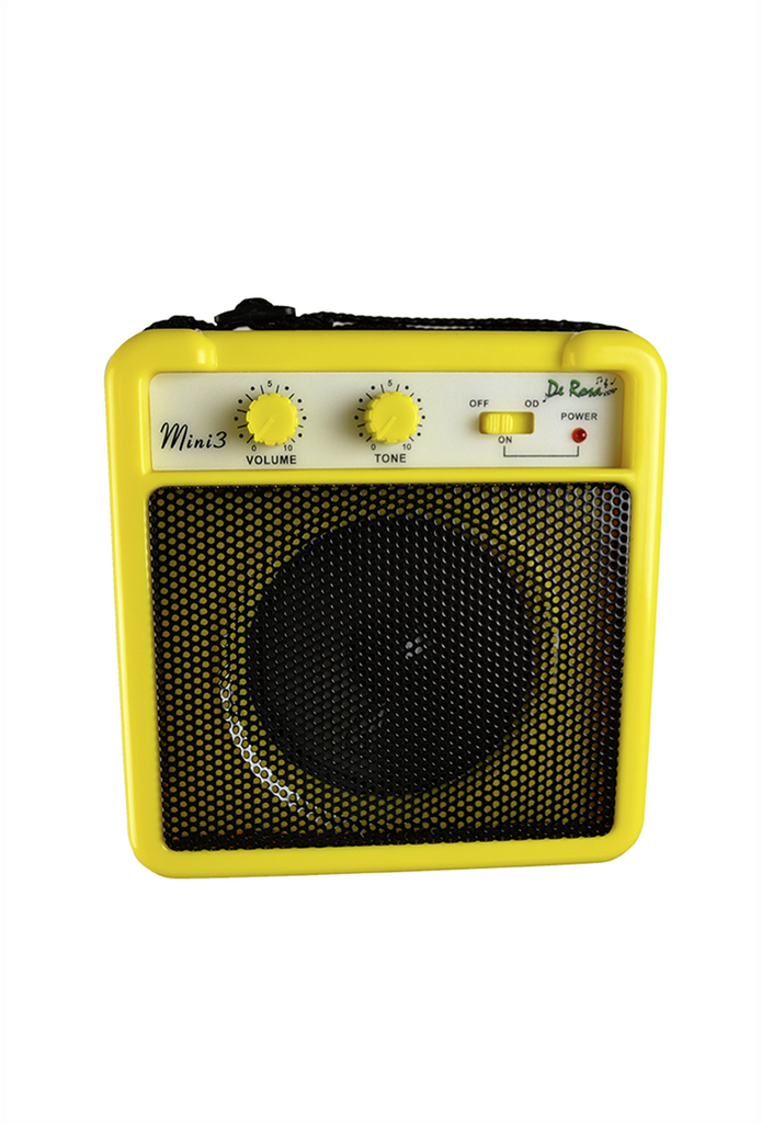 De Rosa Kids 3 Watt Amp w/ Strap DKAMP3-YW - ccttek