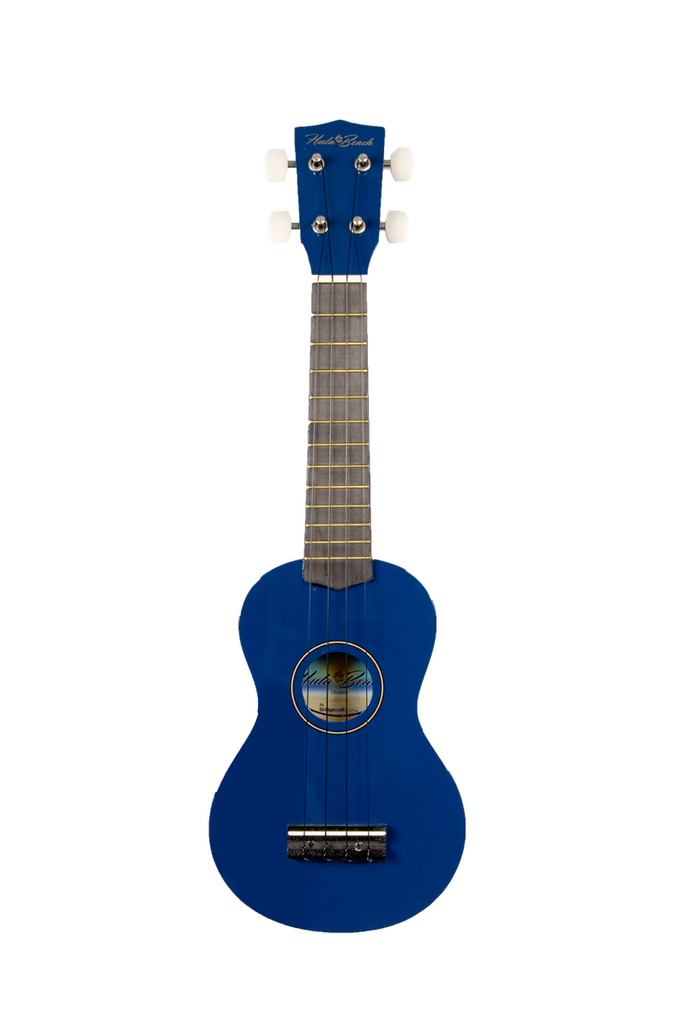 Hula Beach UKH-10-BU Soprano Ukulele w/ Gig Bag - ccttek