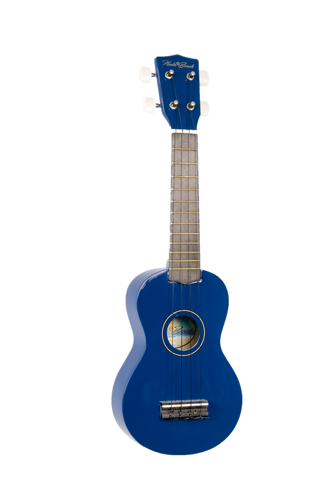 Hula Beach UKH-10-BU Soprano Ukulele w/ Gig Bag - ccttek