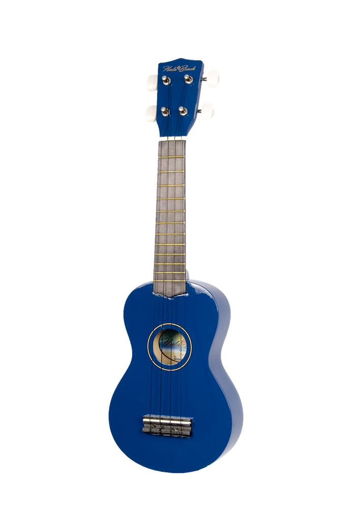 Hula Beach UKH-10-BU Soprano Ukulele w/ Gig Bag - ccttek