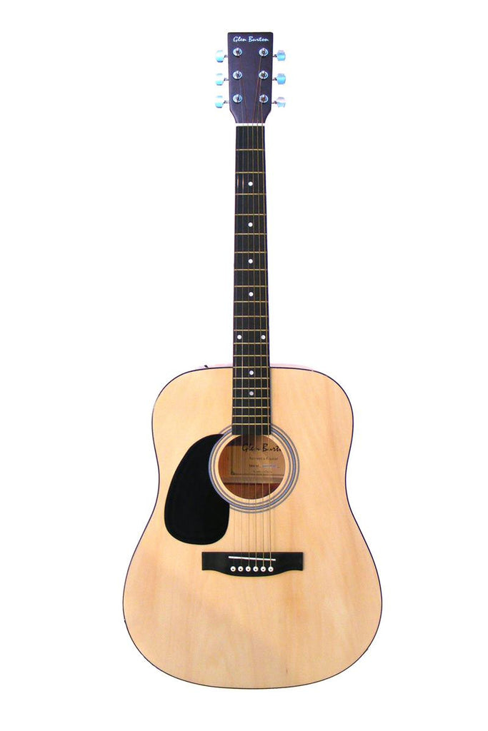 Glen Burton GA101-NT-LFT Dreadnought Acoustic Guitar Left Handed - ccttek