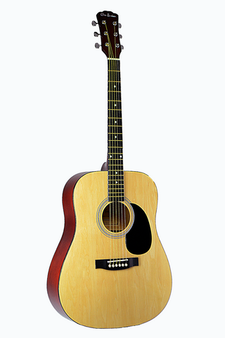 Glen Burton GA101-NT Dreadnought Acoustic Guitar - ccttek