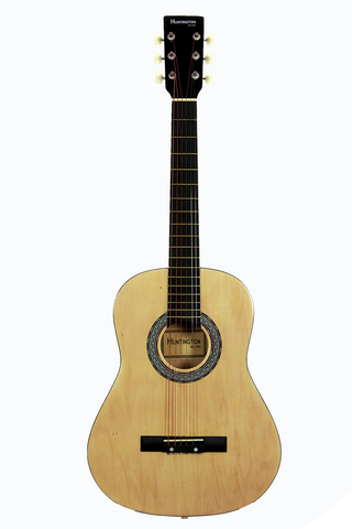Huntington GA36-NT Kids 3/4 Scale Acoustic Steel String Guitar Natural - ccttek