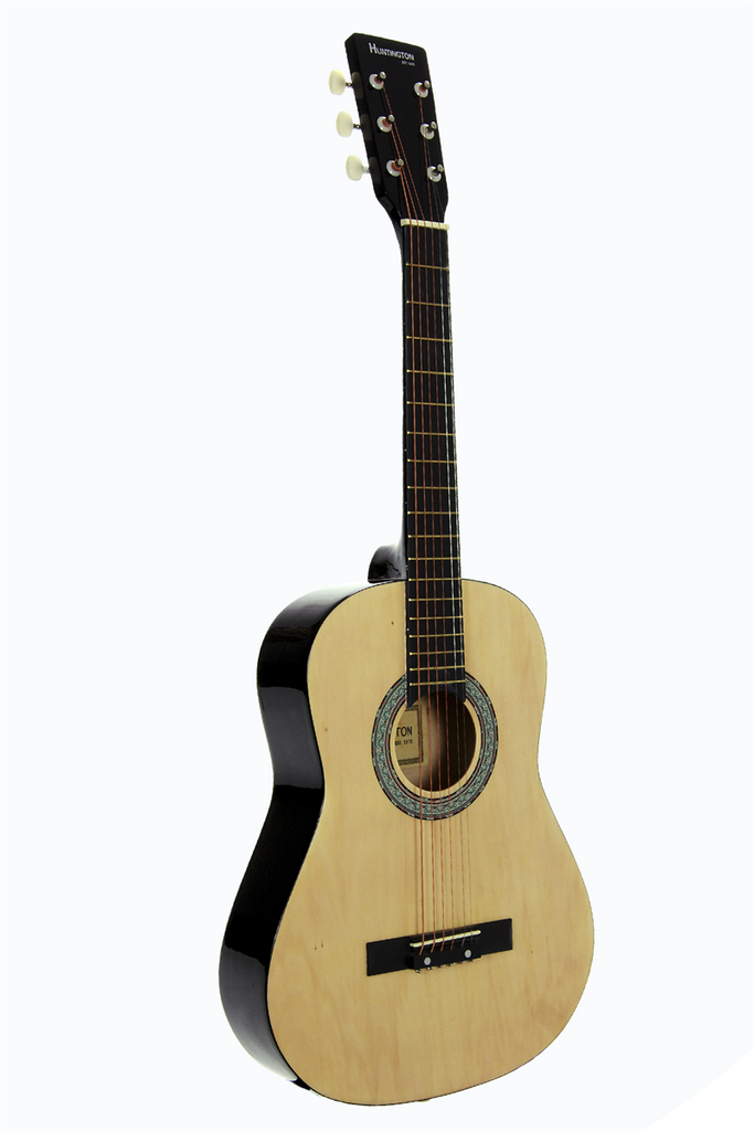 Huntington GA36-NT Kids 3/4 Scale Acoustic Steel String Guitar Natural - ccttek