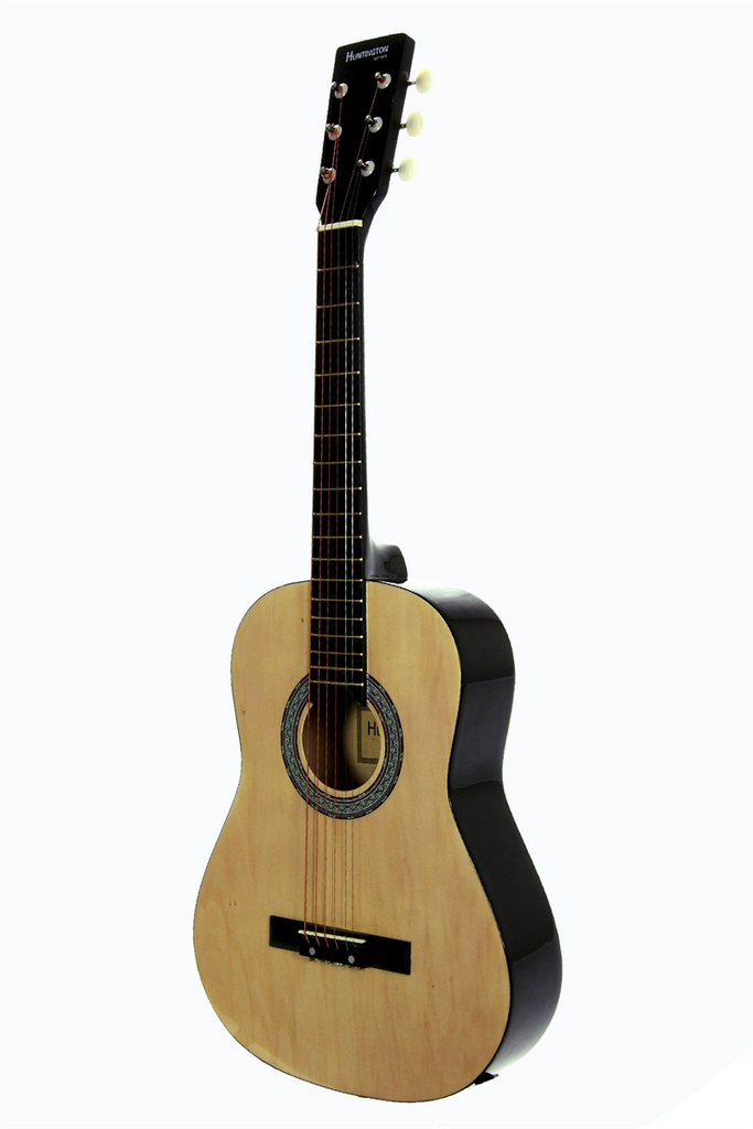 Huntington GA36-NT Kids 3/4 Scale Acoustic Steel String Guitar Natural - ccttek