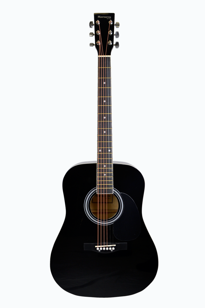 Huntington GA41-BK Dreadnought Acoustic Guitar - ccttek