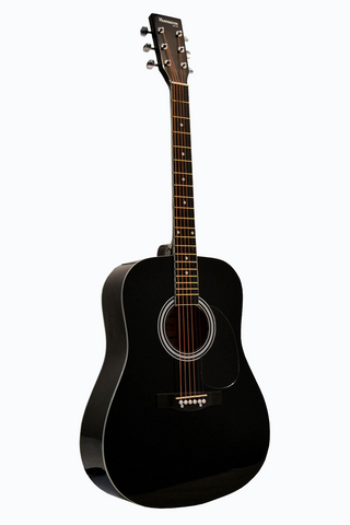 Huntington GA41-BK Dreadnought Acoustic Guitar - ccttek