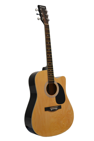 Huntington GA41C-NT 41" Dreadnought Cutaway Acoustic Guitar - ccttek