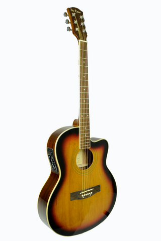 De Rosa GA700CE-TS Cutaway Acoustic-Electric Thin Body Guitar - ccttek