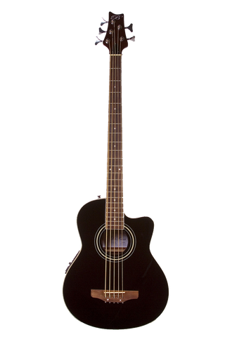 De Rosa GAB475-BK 5 String Cutaway Acoustic-Electric Bass Guitar - ccttek