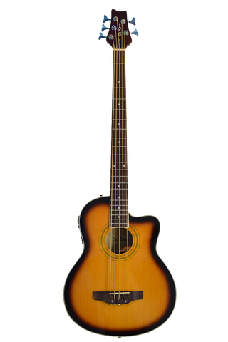 De Rosa GAB475-TS 5 String Cutaway Acoustic-Electric Bass Guitar - ccttek
