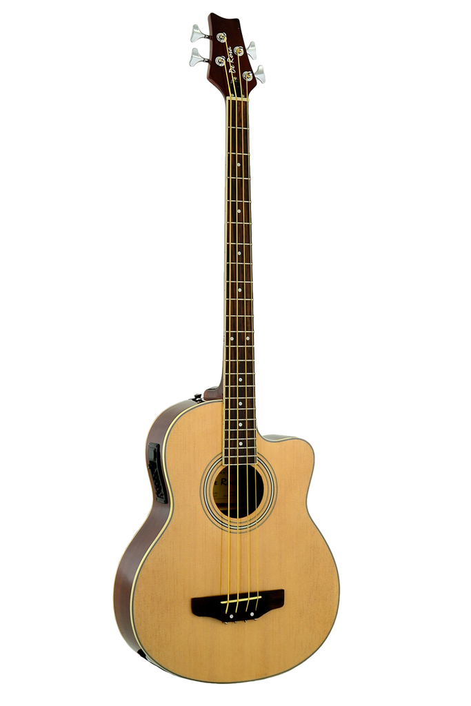 De Rosa GAB47-NT 4 String Cutaway Acoustic-Electric Bass Guitar - ccttek