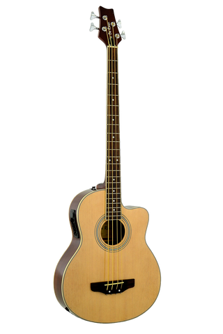 De Rosa GAB47-TS 4 String Cutaway Acoustic-Electric Bass Guitar – ccttek