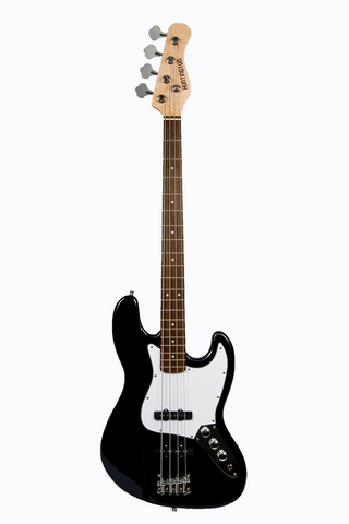 Huntington GB143J-BK 4 String Jazz Style Electric Bass Guitar - ccttek