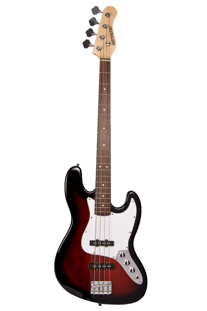 Huntington GB143J-RDS 4 String Jazz Style Electric Bass Guitar - ccttek