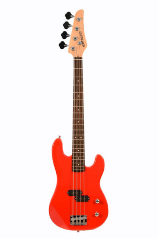 Huntington GB34-RD 4 String Short Scale Electric Bass Guitar - ccttek