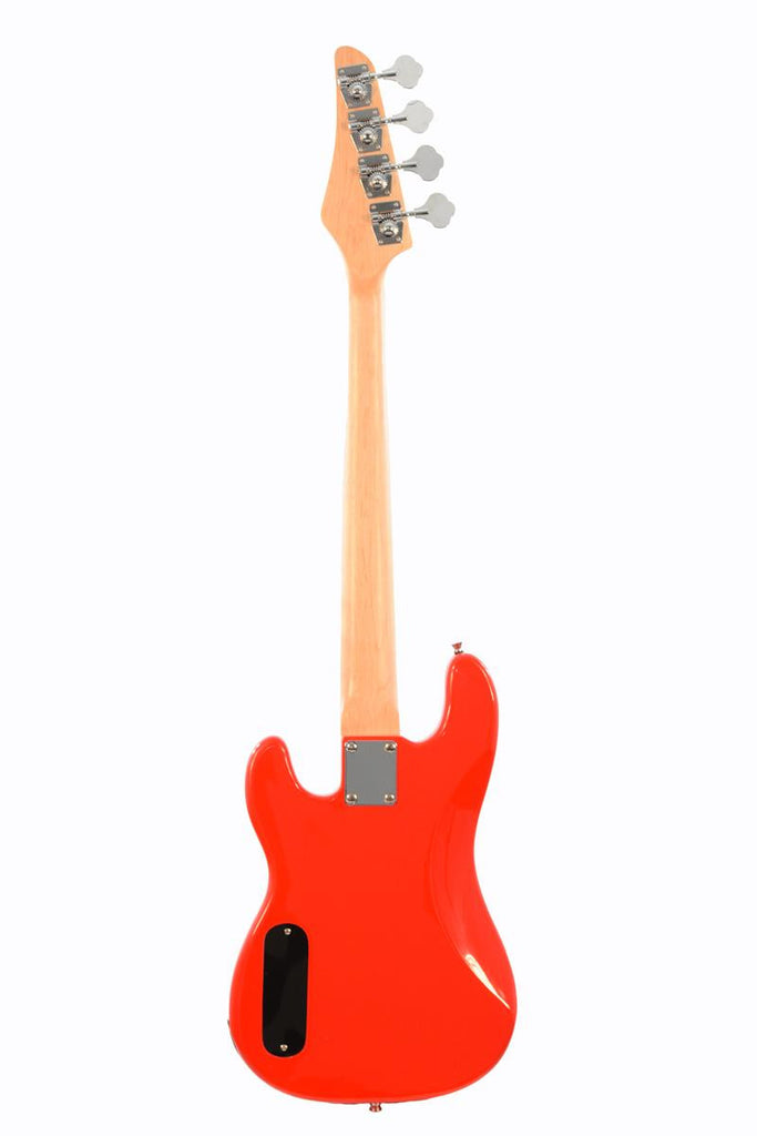 Huntington GB34-RD 4 String Short Scale Electric Bass Guitar - ccttek