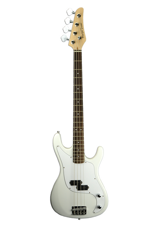 The Principal GB43P-WH 4 String Precision Electric Bass Guitar - ccttek