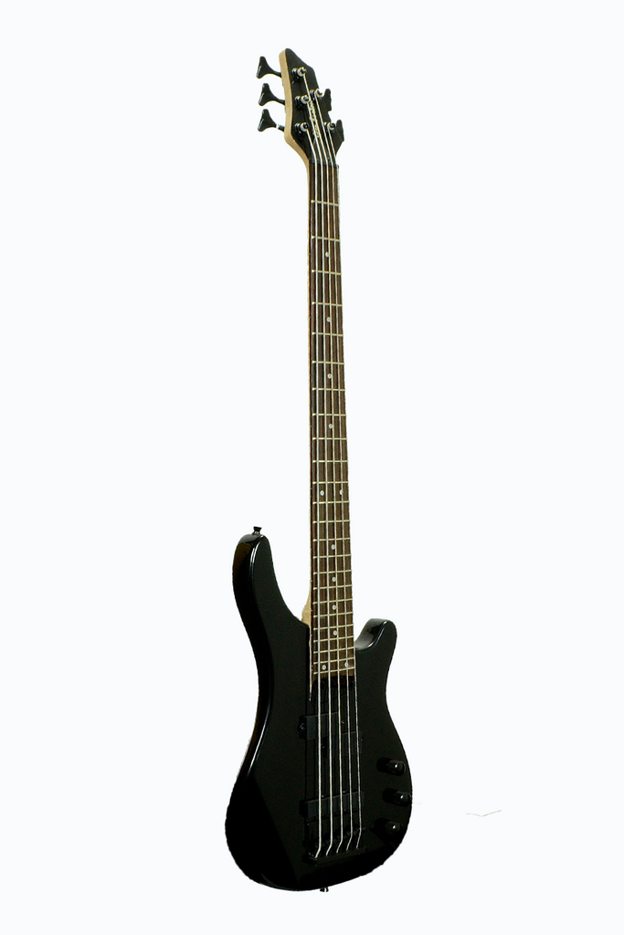 Glen Burton GBKEB-BK 5 String Solid Body Electric Bass Guitar - ccttek