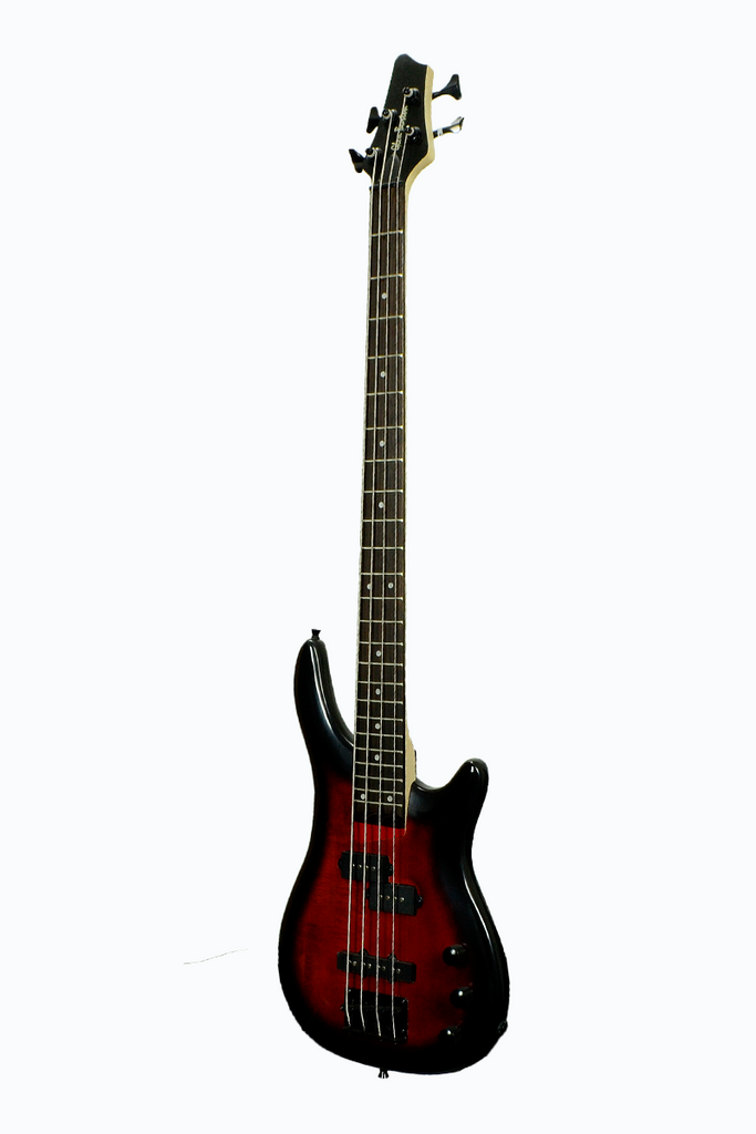 Glen Burton GBSRB-RDS 4 String Solid Body Electric Bass Guitar - ccttek