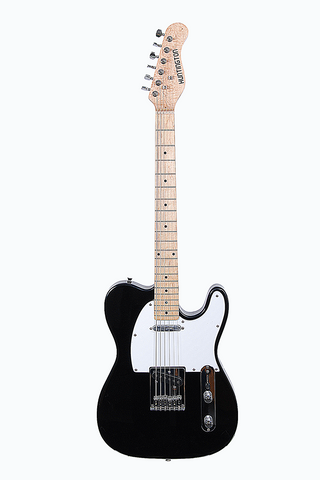 Huntington GE149-BK Solid Body T-Style Electric Guitar - ccttek