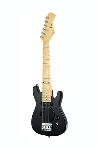 De Rosa GE30-AST-BK Guitar with Built-In-Amp Black - ccttek