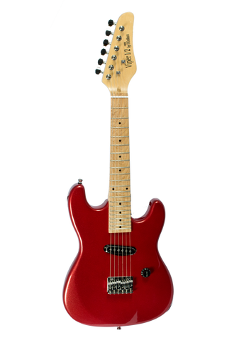 The Viper 1/2 GE32-RD Kids 32" Half Size Electric Guitar Red - ccttek