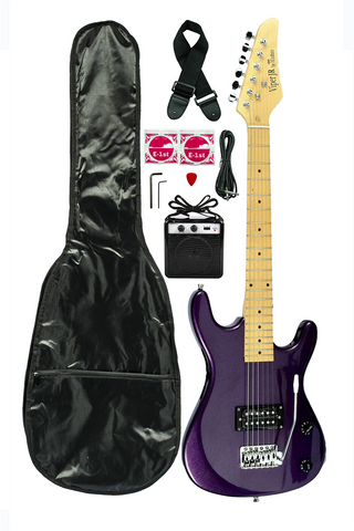 Viper Junior Electric Guitar Combo GE36CO-MPL Metallic Purple - ccttek