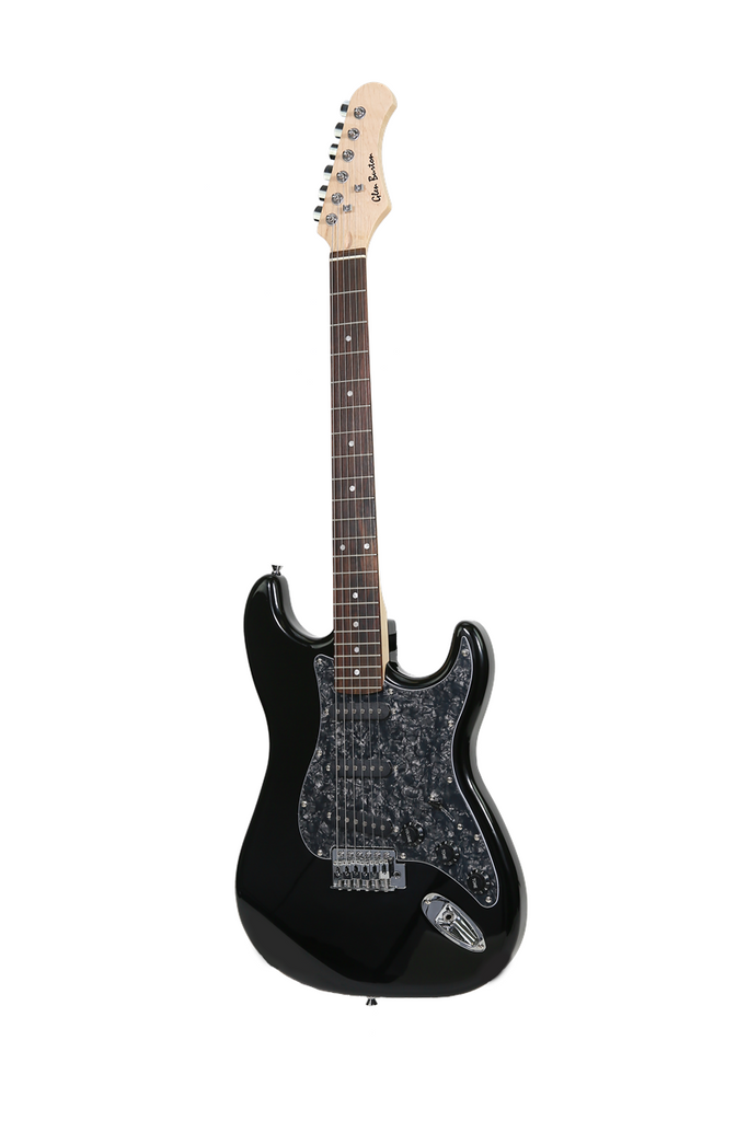 Glen Burton X Series GE39-ST100-BK Deluxe MS100 Electric Guitar - ccttek