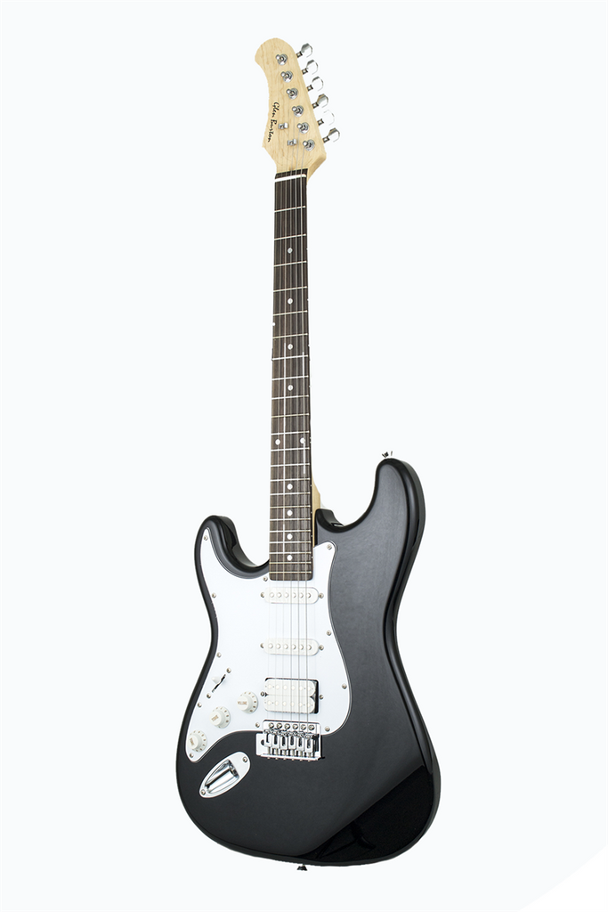 Glen Burton GE39-ST101-BK-LH Solid Body S-Type Electric Guitar Left Handed - ccttek