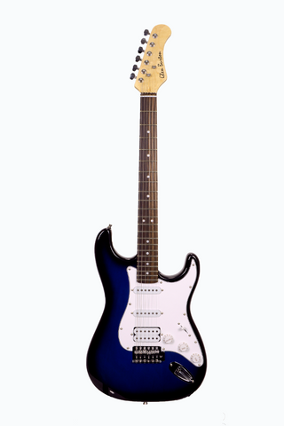 Glen Burton GE39-ST101-BLS Solid Body S-Type Electric Guitar - ccttek
