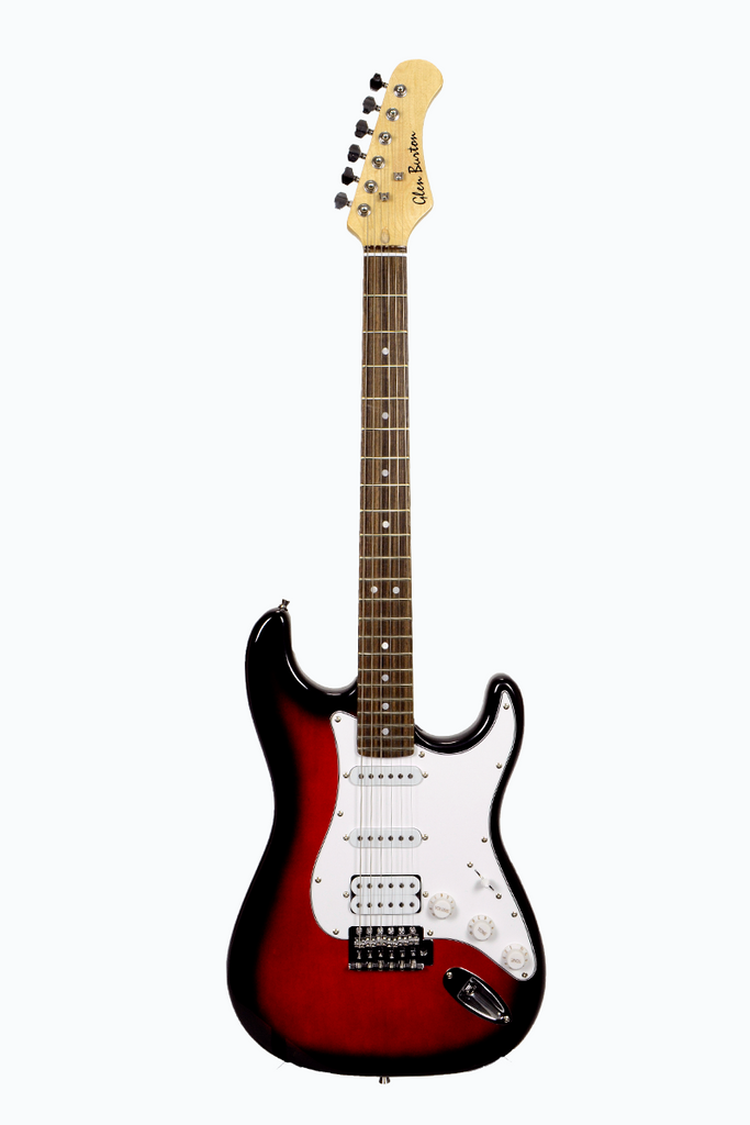 Glen Burton GE39-ST101-RDS Solid Body S-Type Electric Guitar - ccttek