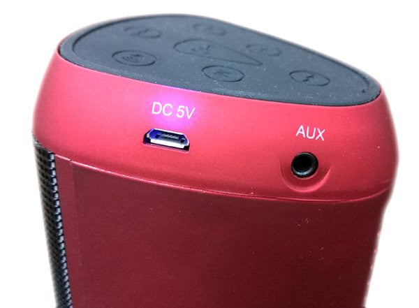 Bluetooth Wireless Portable Speaker BC-IP2078-BU LED/FM/USB/TF card/Aux in MP3 player - ccttek