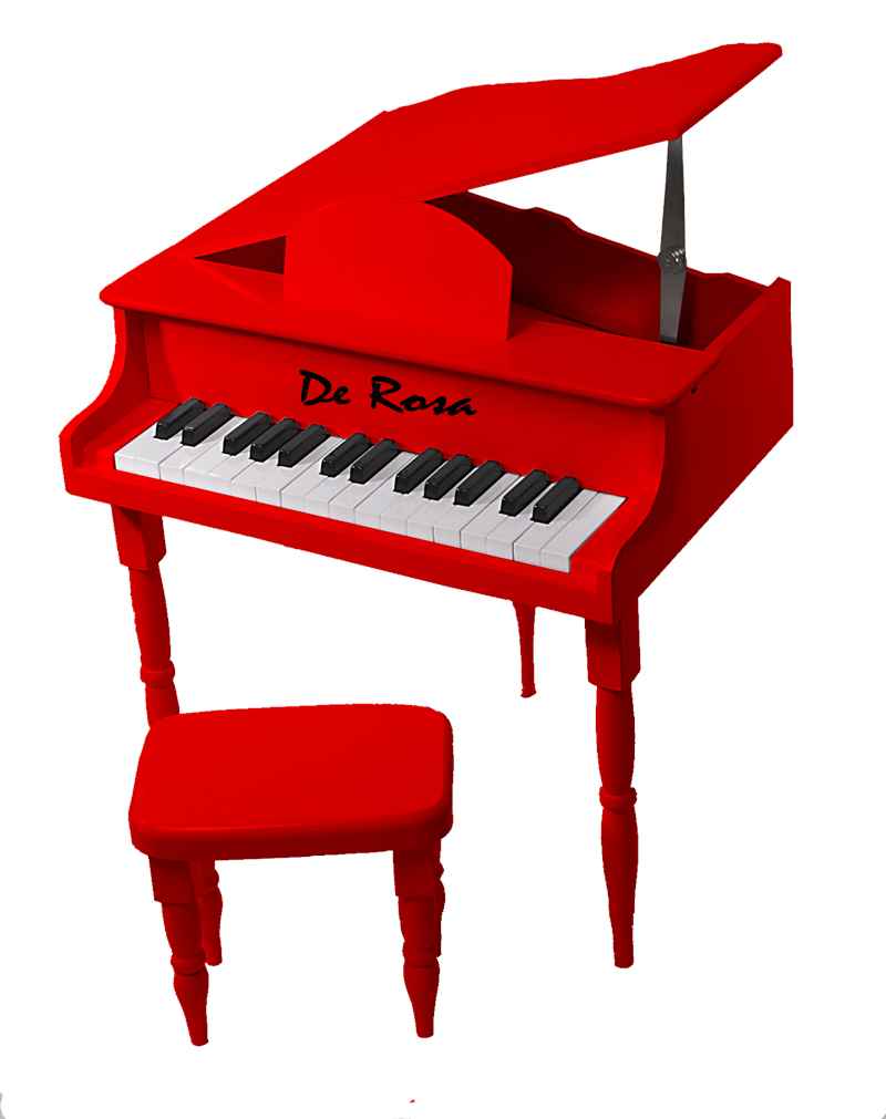 De Rosa PA303R-RD Baby Grand Piano - ccttek