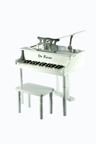 De Rosa PA303R-WH Baby Grand Piano - ccttek