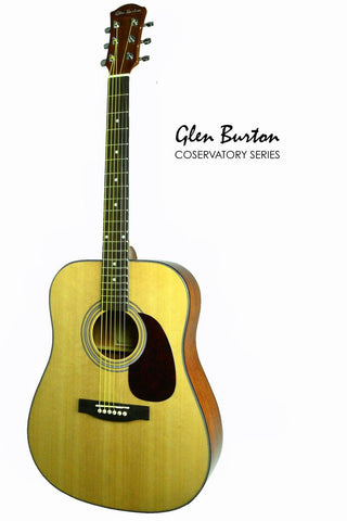 Glen Burton Conservatory SGA41-NT Dreadnought Acoustic Guitar - ccttek